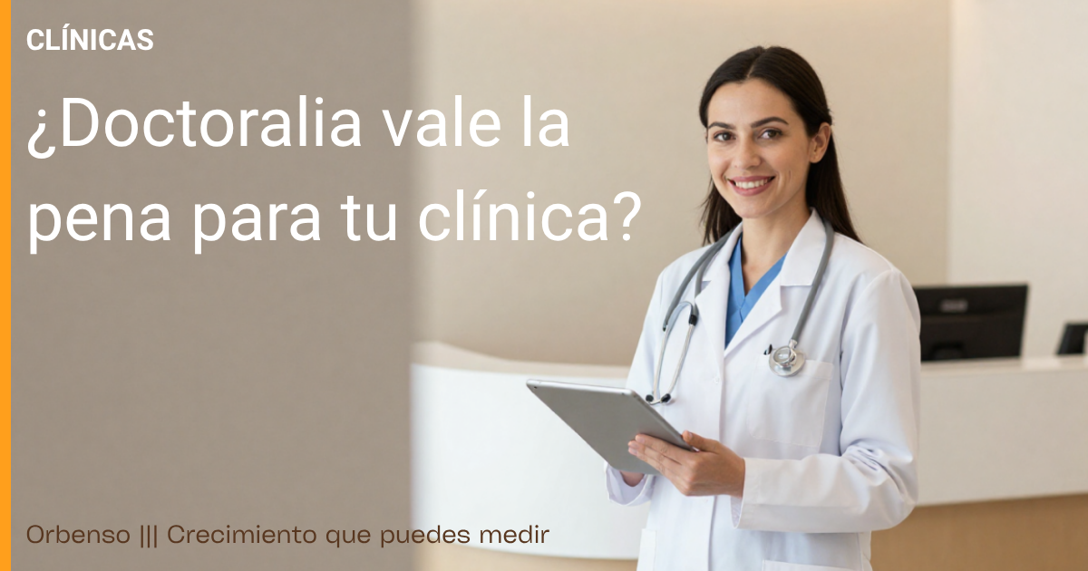 Doctoralia: análisis de si vale la pena para una clínica